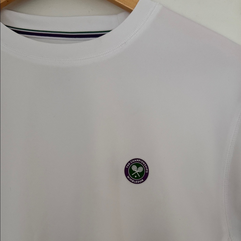 White Men's Shirt Wimbledon